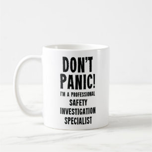 Caneca De Café Especialista em Investigação de Segurança