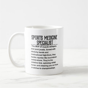 Caneca De Café Especialista em medicina desportiva