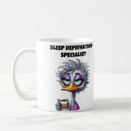 Caneca De Café Especialista em Privação de Sono Mãe