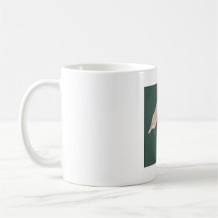 Caneca De Café espécie de ave californiana Quail arte