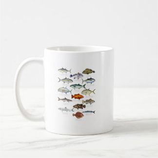 Caneca De Café Espécies De Peixes Biologia Tipos De Peixes De Águ