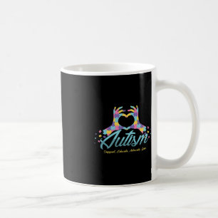 Caneca De Café Especificação de Friso Autismo-Conscientista de Qu