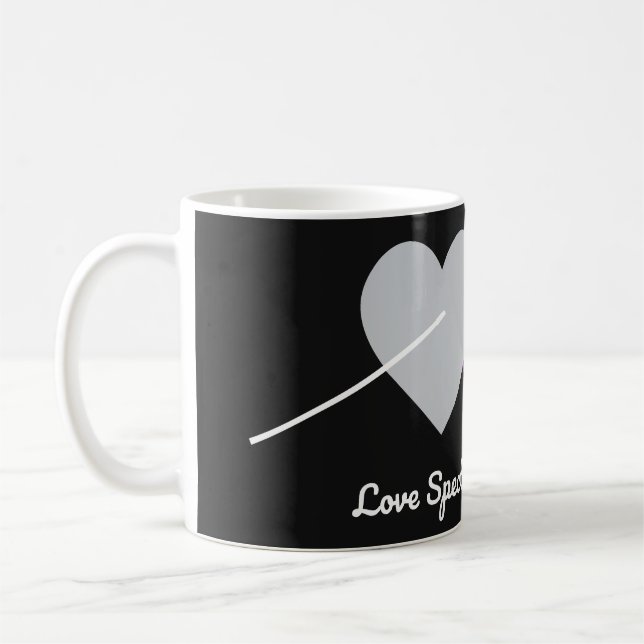 Caneca De Café Espectro de Amor (Esquerda)