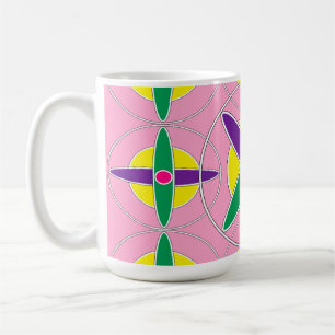 Caneca De Café Espelhamento geométrico