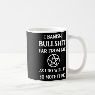Caneca De Café Espelho Engraçado Wiccan Pagan Halloween Cheek