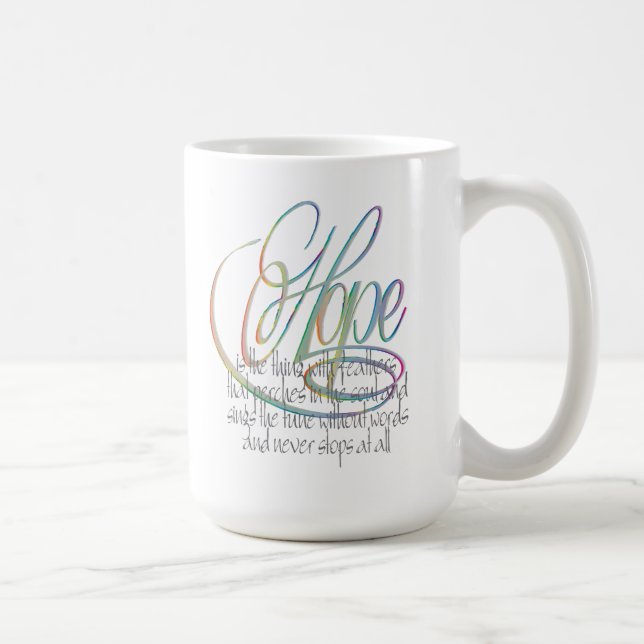 Caneca De Café Esperança (Direita)
