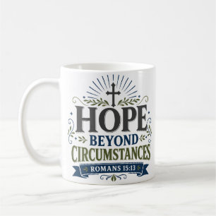 Caneca De Café Esperança Além das Circunstâncias Devocional Diári