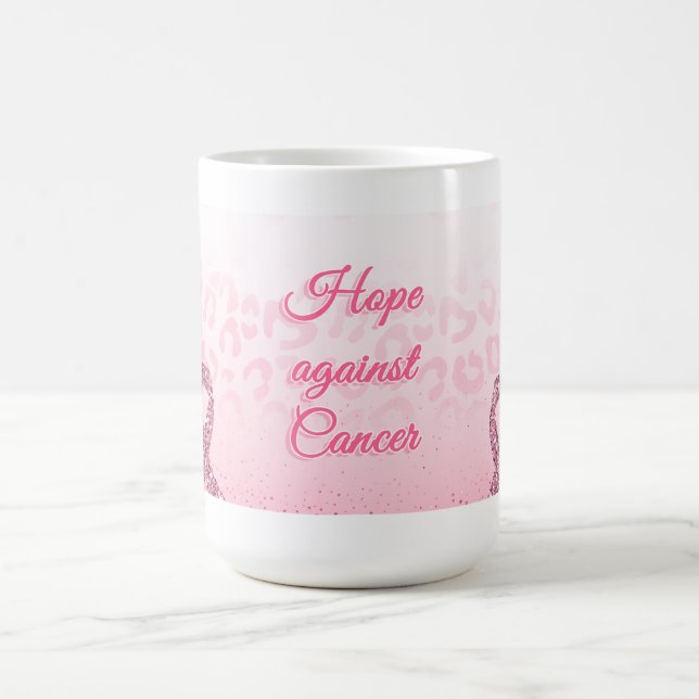 Caneca De Café Esperança contra o Cancer (Centro)