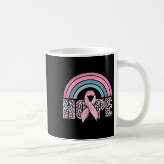 Caneca De Café Esperança cor-de-rosa Sensibilização do Cancer Mat