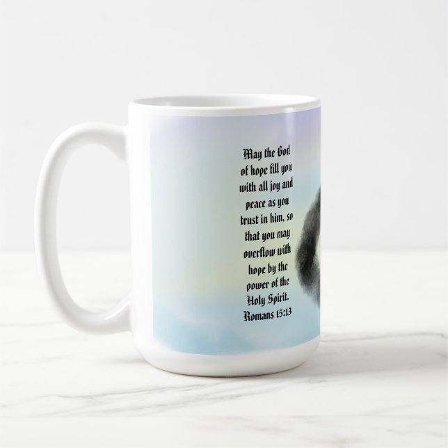 Caneca De Café esperança de jesus  (Esquerda)