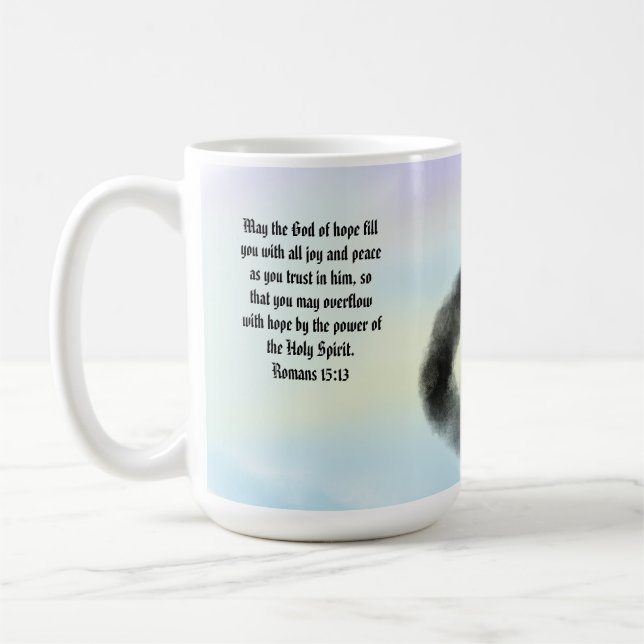Caneca De Café esperança de jesus  (Esquerda)