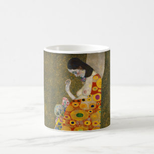 Caneca De Café Esperança II de Gustav Klimt, Arte Nova Antiga