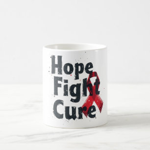 Caneca De Café Esperança, luta, cura