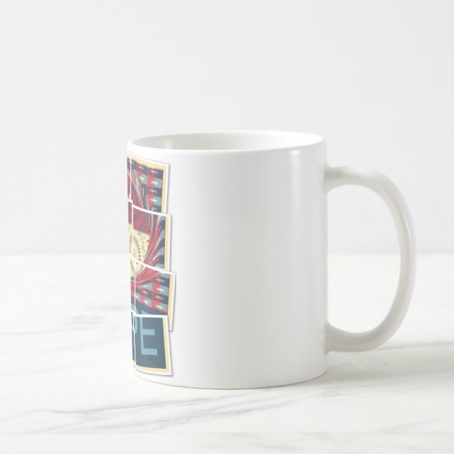 Caneca De Café Espero ser o milagre belo e inspirador (Direita)