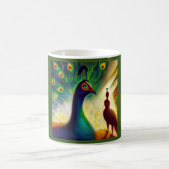 Caneca De Café Espessura de Animais Pêssego 3 (Centro)