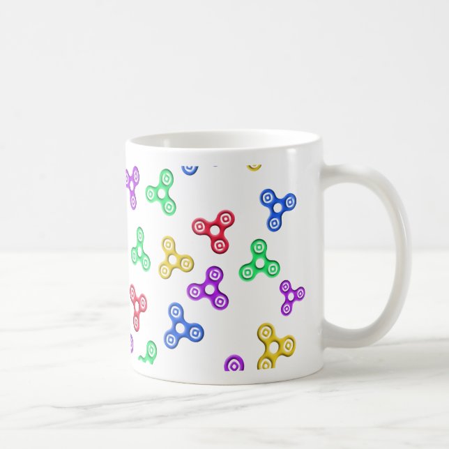 Caneca De Café Espinadores do Fidget (Direita)