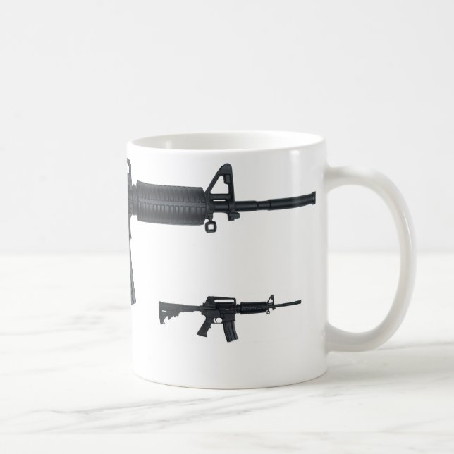 Caneca De Café Espingarda de assalto AR15 (Direita)