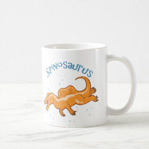 Caneca De Café Espinossauro Bonito