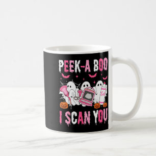 Caneca De Café Espio Espio Eu Escaneio Você Ultrassom Assustador