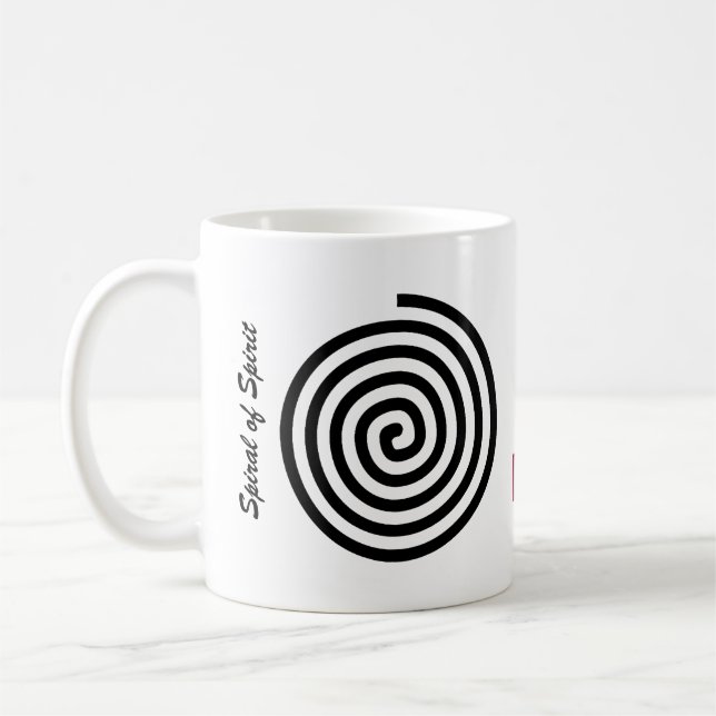 Caneca De Café Espiral do Espírito (Esquerda)