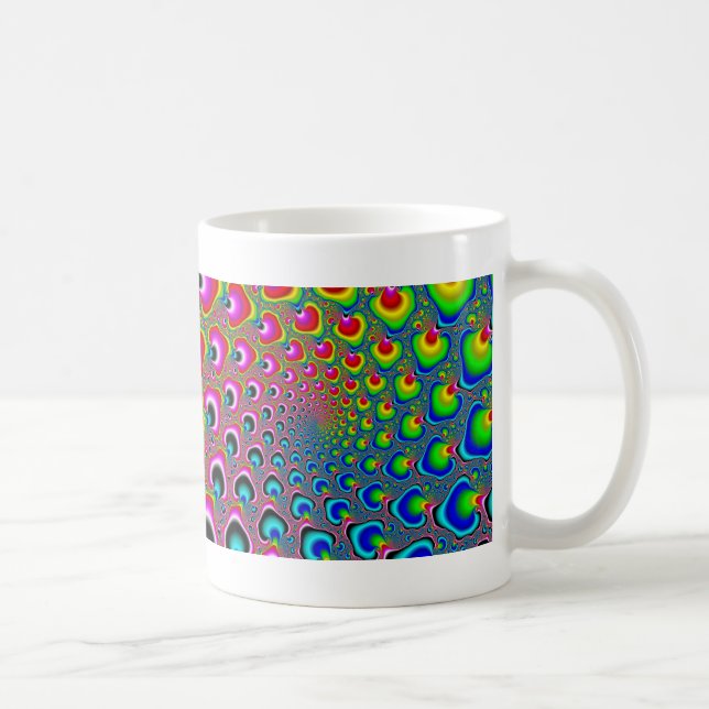 Caneca De Café Espiral Inversa (Direita)
