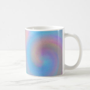 Caneca De Café Espiral Iridescente