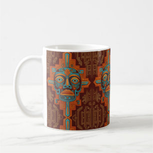 Caneca De Café Espírito Andino: Essência Chakana