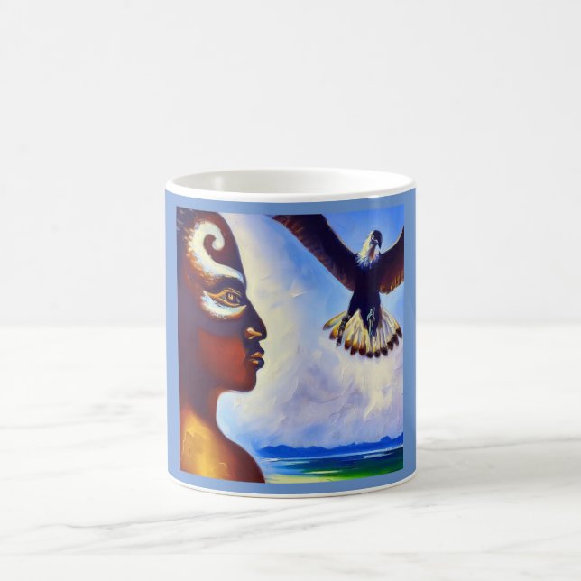 Caneca De Café Espírito Animal Osprey 3 (Centro)