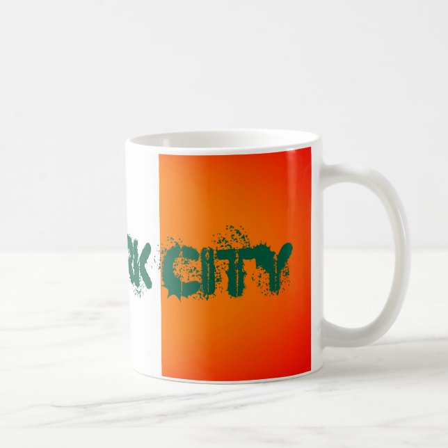 Caneca De Café Espírito Celta da Cidade de Nova York - Bandeira I (Direita)
