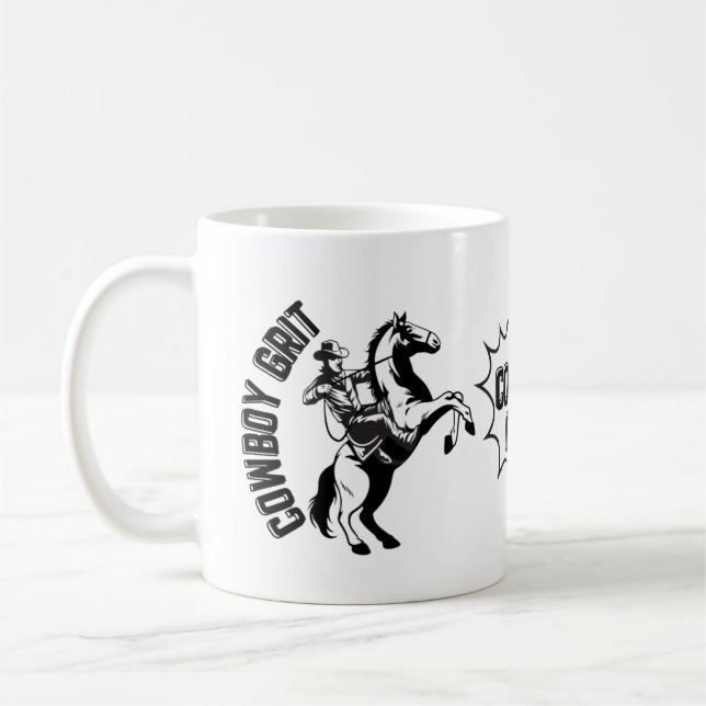 Caneca De Café Espírito Cowboy (Esquerda)