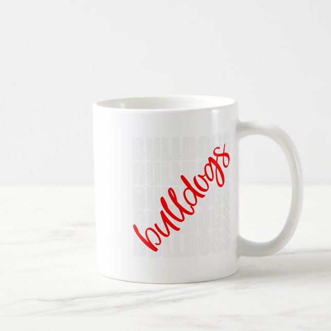 Caneca De Café Espírito da Equipe de Ventiladores do Esporte da E (Direita)