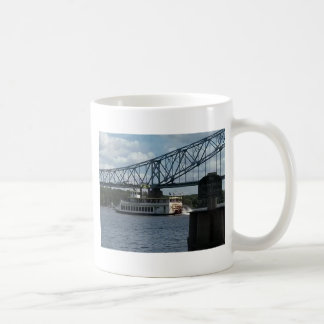 Caneca De Café Espírito de Dubuque no rio Mississípi