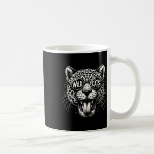 Caneca De Café Espírito de Equipe de Fã de Esportes da Escola Wil