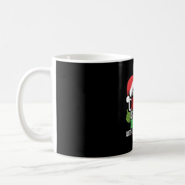 Caneca De Café Espírito de Feriado do Bebendo de Cerveja Feliz de (Esquerda)