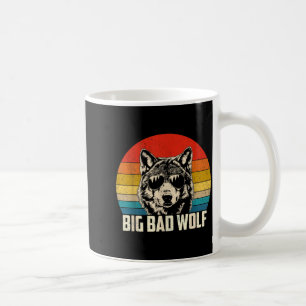 Caneca De Café Espírito de lobo grande e lobo mau matilha lobos e