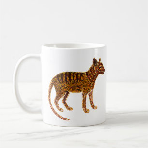 Caneca De Café Espírito de tilacina - Dor Ascendente Aboriginal T