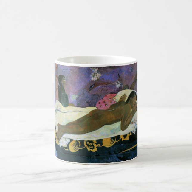 Caneca De Café Espírito do Morto Vigiando, Gauguin (Centro)