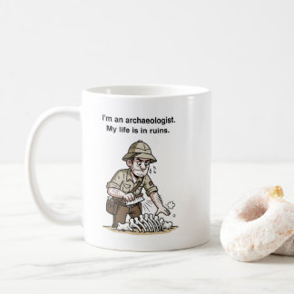 Caneca De Café Espírito Explorador Arqueólogo – Descoberta Antiga
