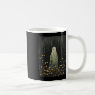 Caneca De Café Espírito Funny Retro No Halloween Floral G