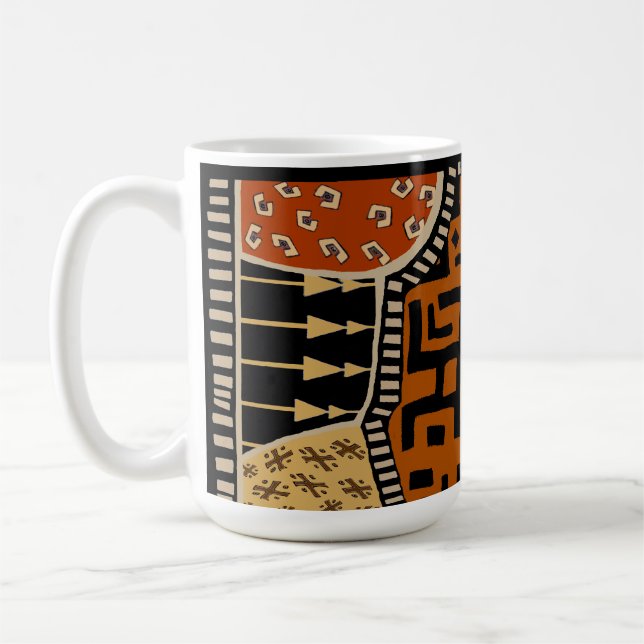 Caneca De Café Espíritos da Terra do Xamã Africano (Esquerda)