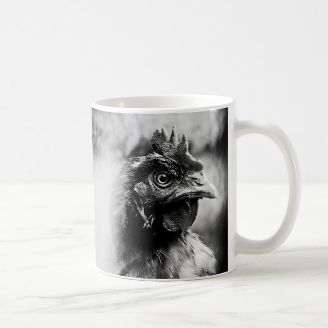 Caneca De Café espíritos e frangos 2 (Direita)