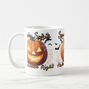 Caneca De Café Espíritos Loucos, Noite de Halloween