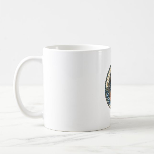 Caneca De Café Espiritualidade Contemplativa Monástica de Jesus G (Esquerda)