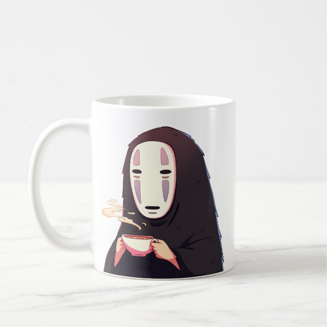 Caneca De Café espirituoso - chá de bebendo de anime de máscara (Esquerda)