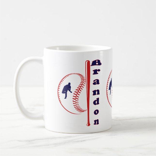 Caneca De Café Esporte All-Star com Baseball (Esquerda)