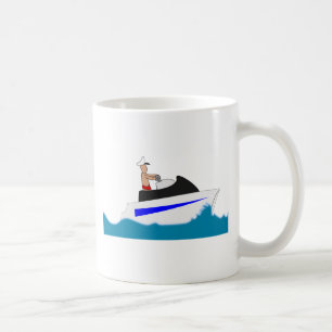 Caneca De Café esporte de barco esportes férias água onda ondas m