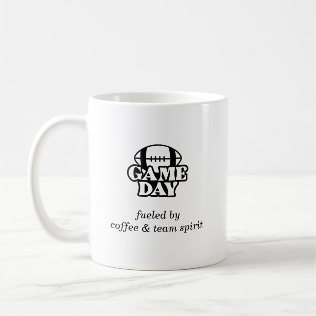 Caneca de Café Esporte Fofo Roteiro Moderno (Genér (Esquerda)