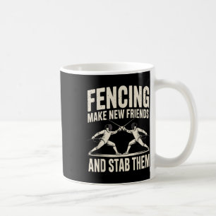 Caneca De Café Esportes De Esgrima Novidade Para Homens Esgrimem