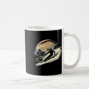 Caneca De Café esportes de esqui alpino inverno esqui esquiador