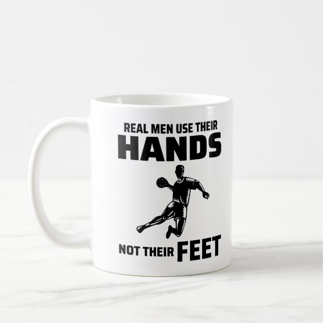 Caneca De Café Esportes de handebol (Esquerda)